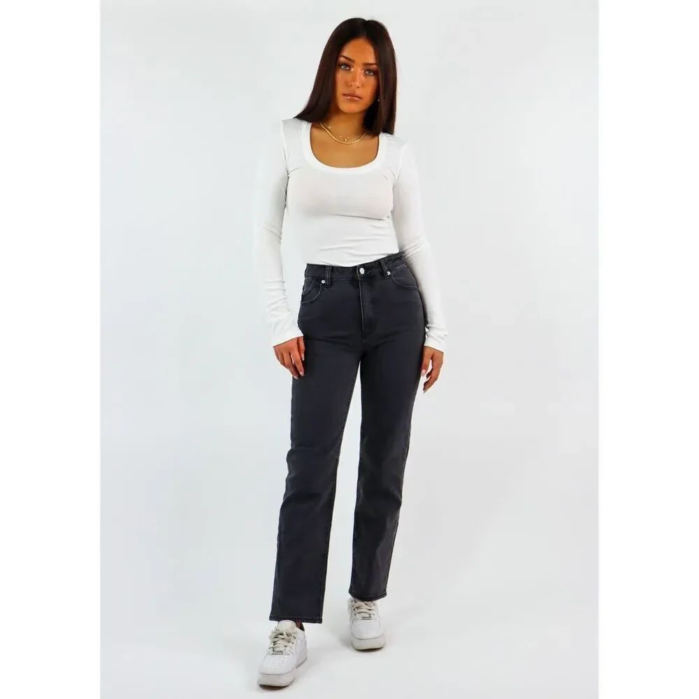✨ROLLA'S BOLTS GREY SZ 25 JEANS✨